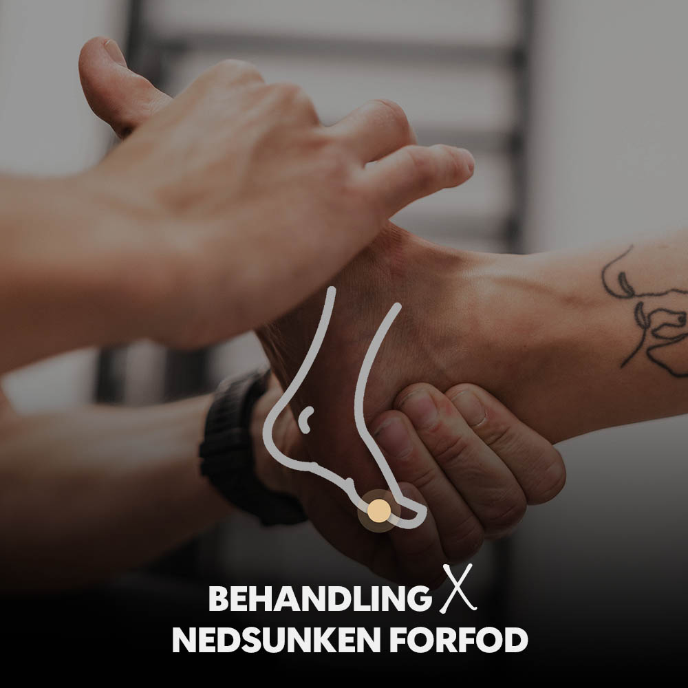 <p style="line-height: 28px; text-align: left;"><span style="font-size: 16px; color: #333333;"><strong>Døjer du med nedsunken forfod? Bliv klogere på behandling her.</strong></span></p> <p style="line-height: 28px; text-align: left;"><span style="font-size: 14px;"><a href="https://kso.dk/klinik-behandling-nedsunken-forfod"><span style="text-decoration: underline;">Læs mere</span></a></span></p>